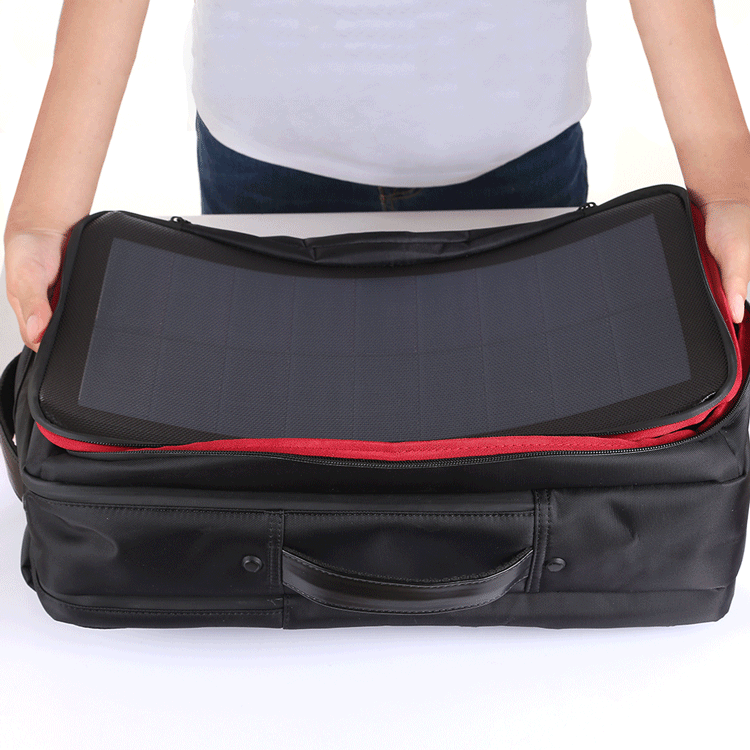 Solar Charging Business Backpack Men 12W Soft Flexible Black High-tec USB Superior bags Super cool different distinctive Design Solar Charging Business Backpack Men 12W Soft Flexible Black High-tec USB Superior bags Super cool different distinctive Design