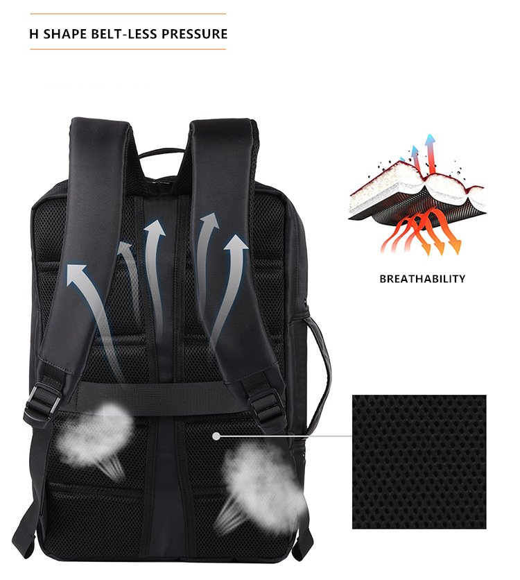 Solar Charging Business Backpack Men 12W Soft Flexible Black High-tec USB Superior bags Super cool different distinctive Design Solar Charging Business Backpack Men 12W Soft Flexible Black High-tec USB Superior bags Super cool different distinctive Design
