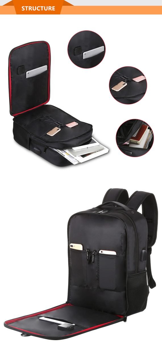 Solar Charging Business Backpack Men 12W Soft Flexible Black High-tec USB Superior bags Super cool different distinctive Design Solar Charging Business Backpack Men 12W Soft Flexible Black High-tec USB Superior bags Super cool different distinctive Design
